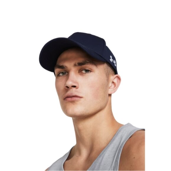 UA Blitzing Low Team Men's Stretch Fit Cap - Picture 1 of 1